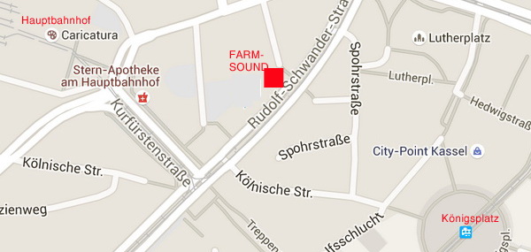 Stadtplan Kassel in Google Maps